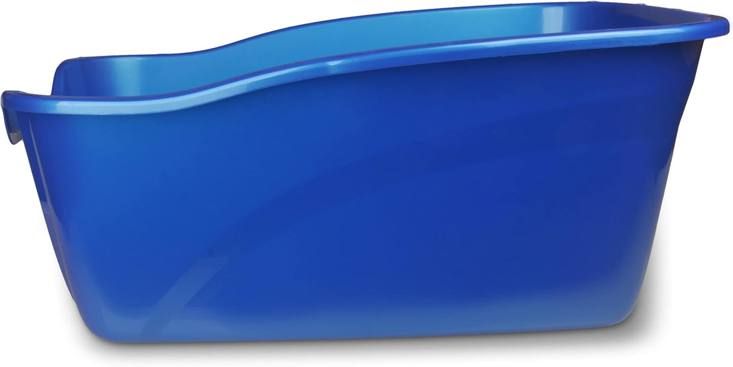 Large - Capacity Open - Top Cat Litter Box - Sturdy and Durable Plastic Material, Multi - sided Anti - Splash Design