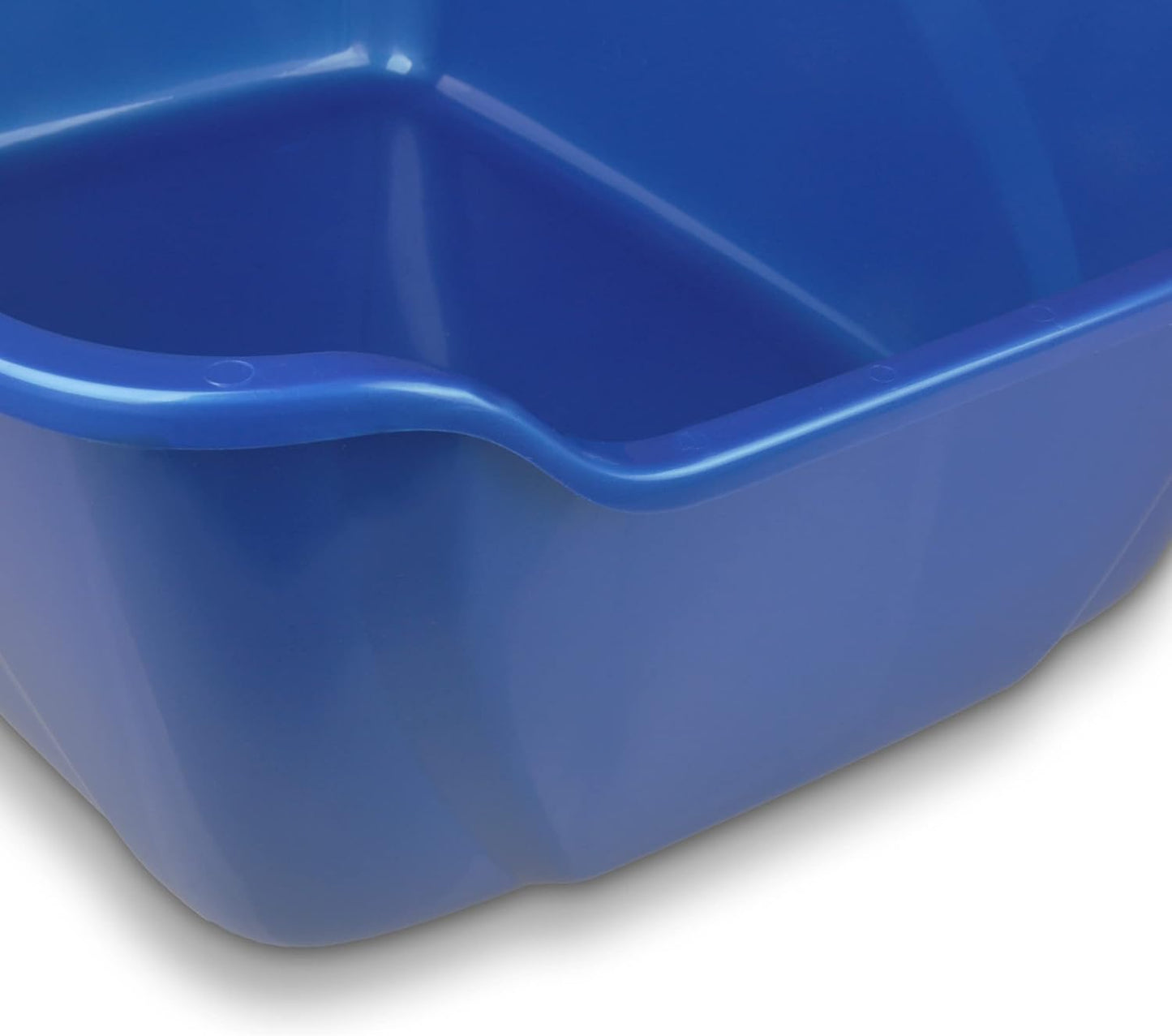 Large - Capacity Open - Top Cat Litter Box - Sturdy and Durable Plastic Material, Multi - sided Anti - Splash Design
