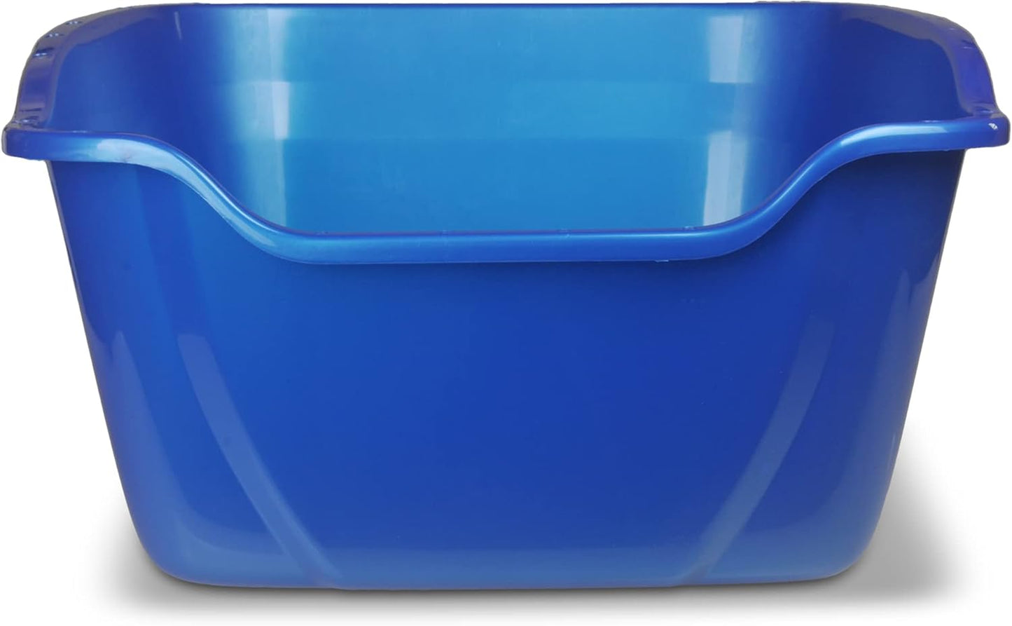 Large - Capacity Open - Top Cat Litter Box - Sturdy and Durable Plastic Material, Multi - sided Anti - Splash Design