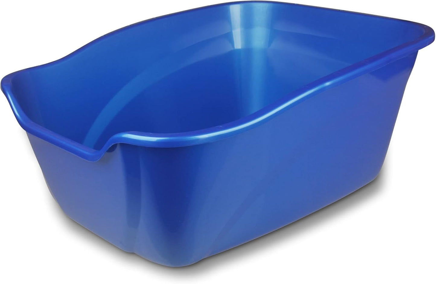 Large - Capacity Open - Top Cat Litter Box - Sturdy and Durable Plastic Material, Multi - sided Anti - Splash Design