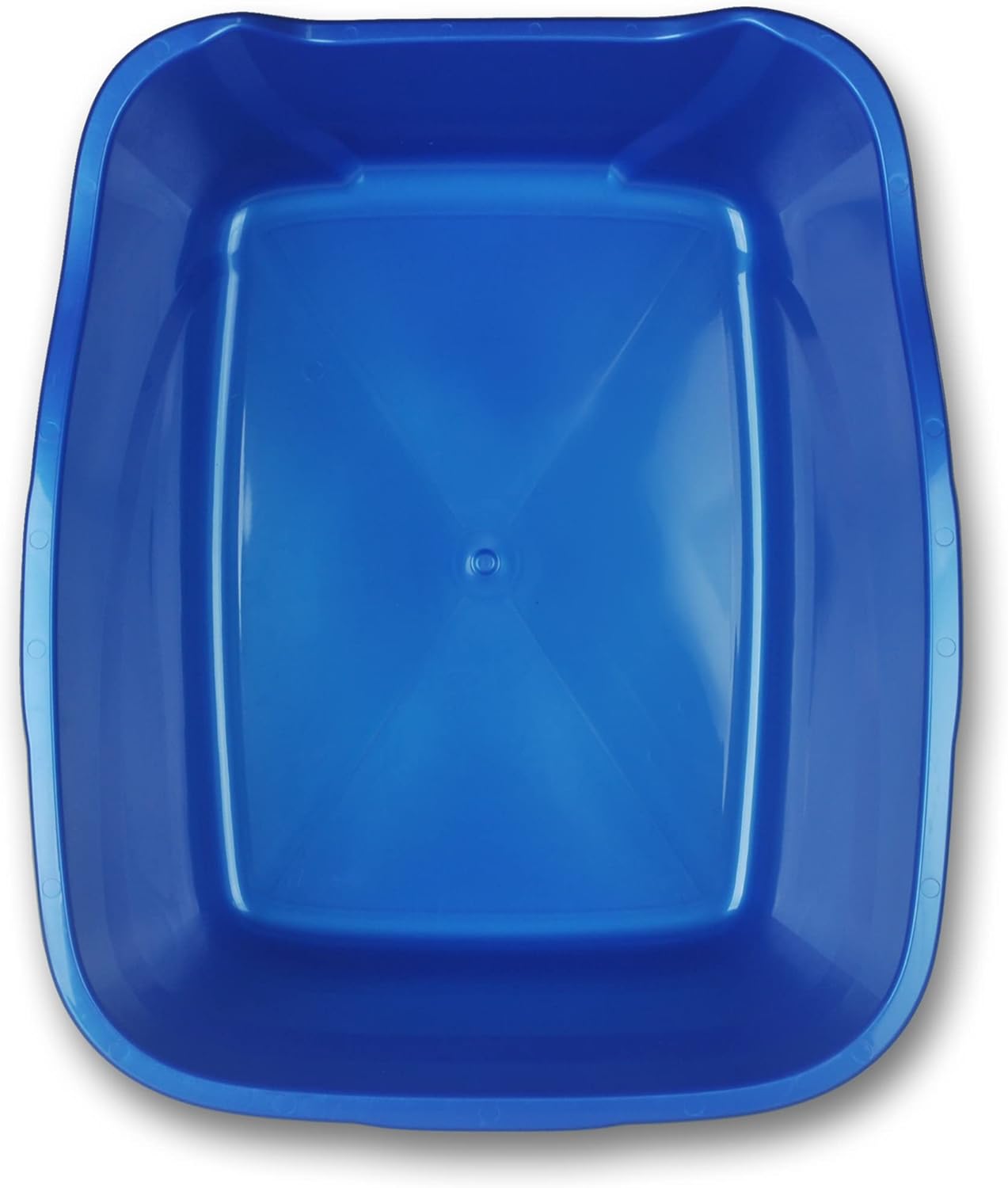 Large - Capacity Open - Top Cat Litter Box - Sturdy and Durable Plastic Material, Multi - sided Anti - Splash Design